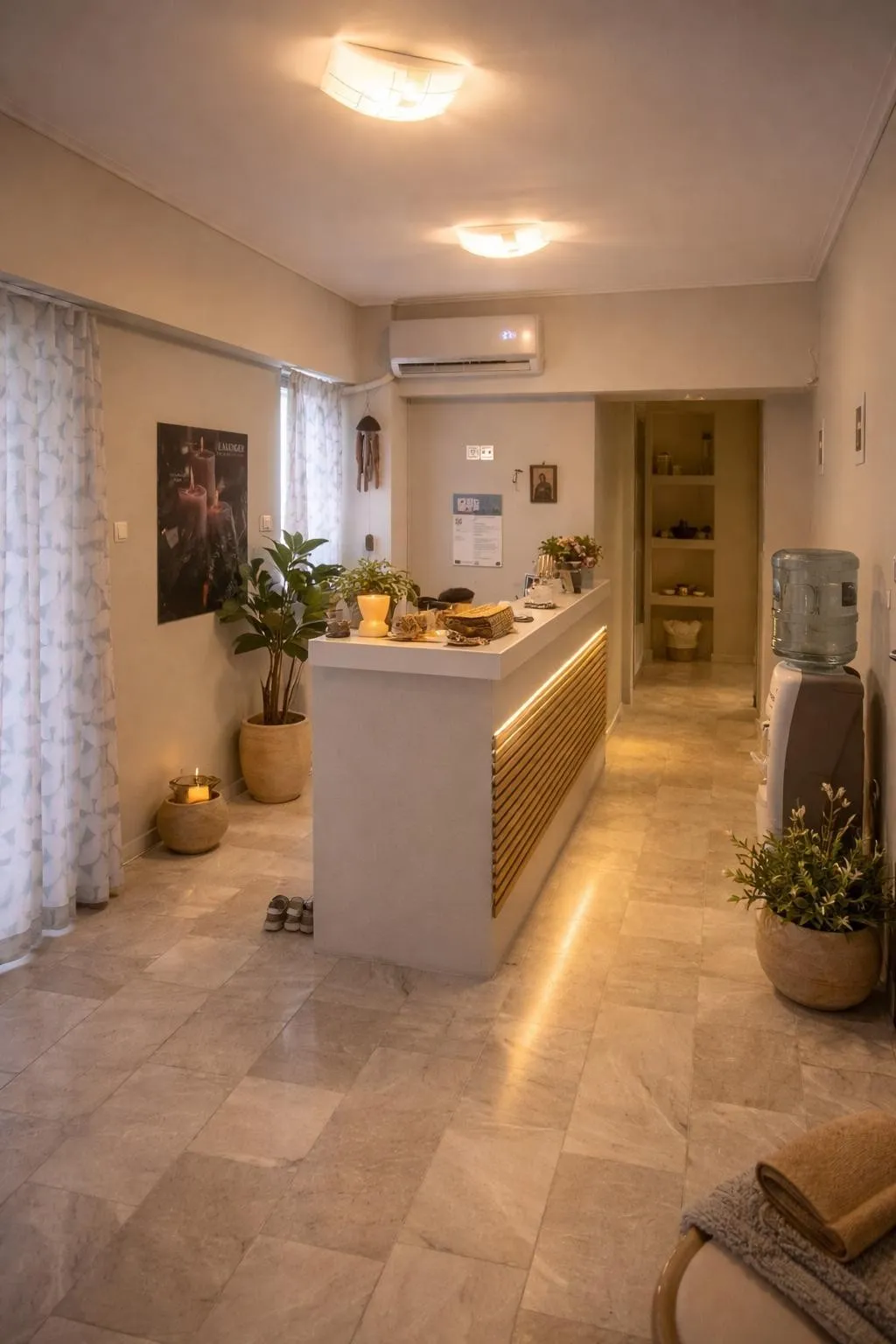 Η ζεστή υποδοχή του Lavender Massage Spa